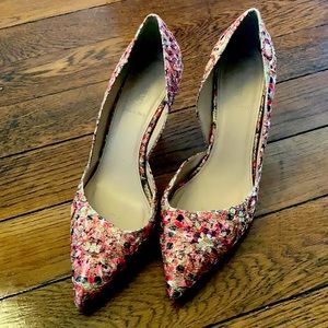J. Crew Spring color heels